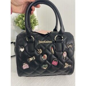 Juicy Couture Girl Only Satchel Bag – Liquorice Black – NWT Y2K